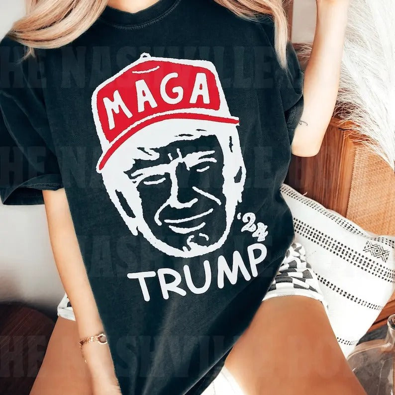 Trum Vote President 2024 Election2024 Top Womenswear - Adult & Kids T-Shirts, Sweatshirts & Hoodies apparel design preview 1