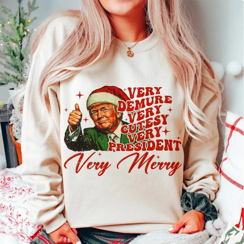 Trummpp Sweatshrt Humorous Clipart Illustration - Adult & Kids T-Shirts, Sweatshirts & Hoodies apparel design preview 1