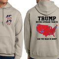 Trump 2024 Better Coverage Than Verizon Can You Hear - Adult & Kids T-Shirts, Sweatshirts & Hoodies apparel design preview 1
