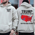 Trump Better Coverage Than 5g Can You Hear Us Now - Adult & Kids T-Shirts, Sweatshirts & Hoodies apparel design preview 1