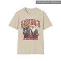 #Trump Santa'S Favorite Felon Vintage Scratch - Adult & Kids T-Shirts, Sweatshirts & Hoodies apparel design preview 1