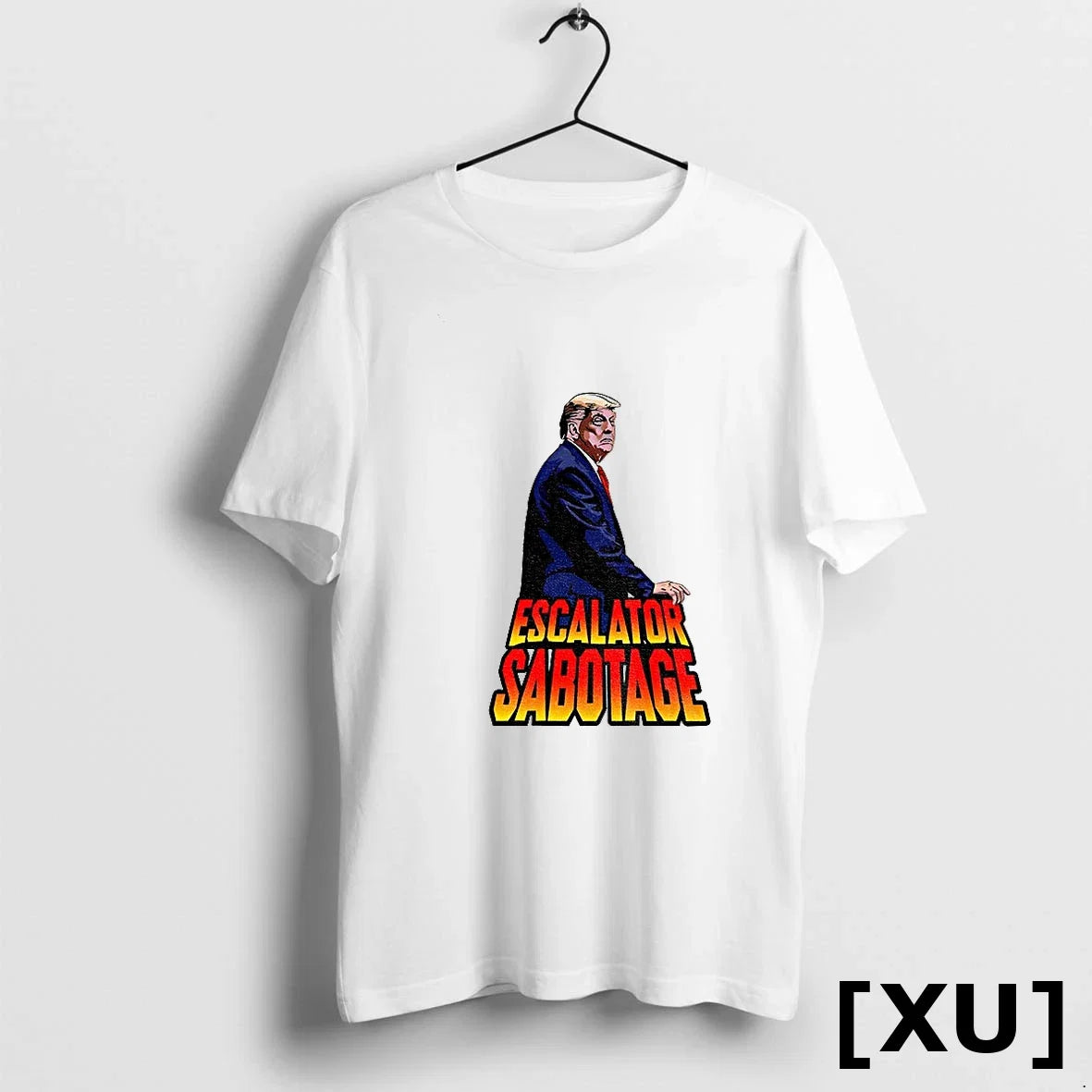Trump Escalator Sabotage Sweater - Adult & Kids T-Shirts, Sweatshirts & Hoodies apparel design preview 1