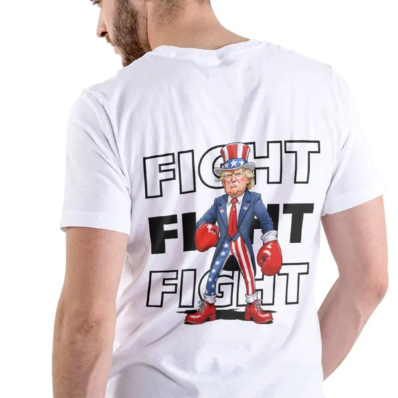 Trump Fight Menswear Cotton Maga Vance Funny Meme - Adult & Kids T-Shirts, Sweatshirts & Hoodies apparel design preview 1