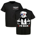Trump I'M Back Trum 2024 Fck Your Feeling Election - Adult & Kids T-Shirts, Sweatshirts & Hoodies apparel design preview 1