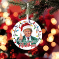 Trump I'Ll Be Home Ornament MAGA Santa - Adult & Kids T-Shirts, Sweatshirts & Hoodies apparel design preview 1
