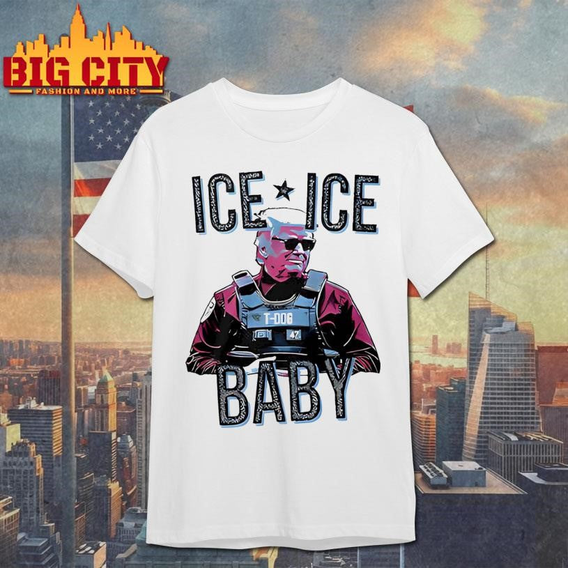 Trump Ice Baby Funny - Adult & Kids T-Shirts, Sweatshirts & Hoodies apparel design preview 1