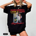 Trump McDonalds MAGA Donald'S Make America Lovin - Adult & Kids T-Shirts, Sweatshirts & Hoodies apparel design preview 1