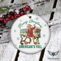 Trump Merry American'S Full Ornament Donald National - Adult & Kids T-Shirts, Sweatshirts & Hoodies apparel design preview 1