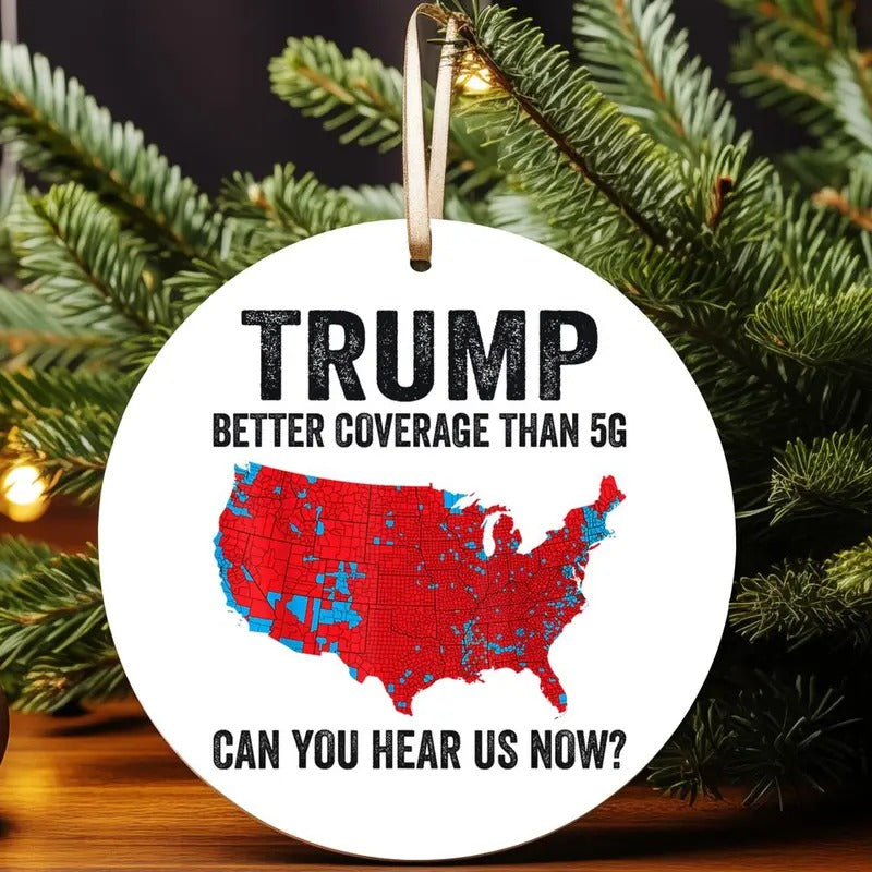 Trump Ornaments 2024 Ornament - Adult & Kids T-Shirts, Sweatshirts & Hoodies apparel design preview 1