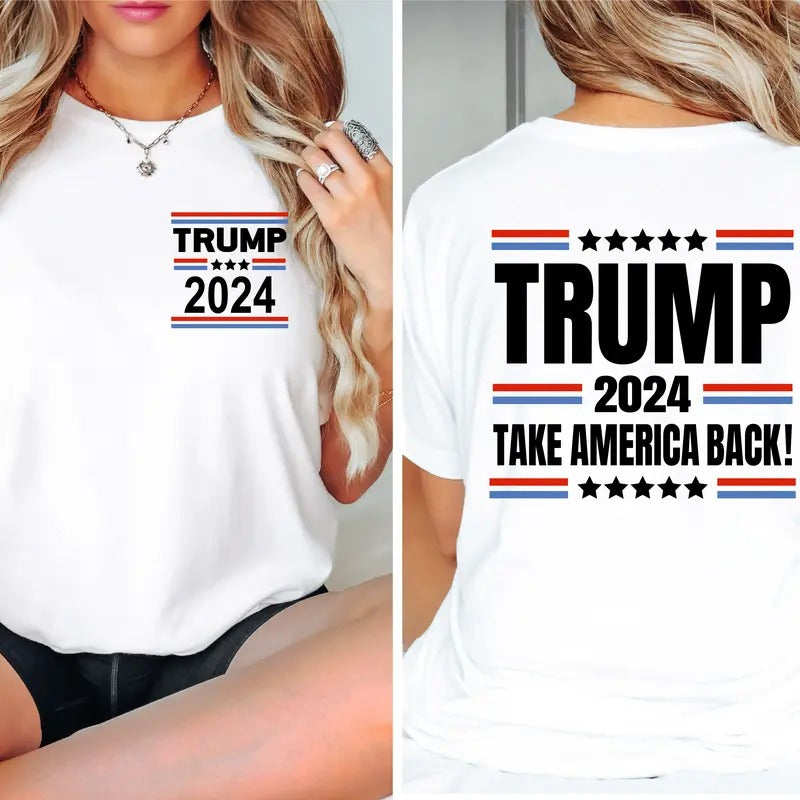 Trump Matching Supporter Short Sleeve Political - Adult & Kids T-Shirts, Sweatshirts & Hoodies apparel design preview 1