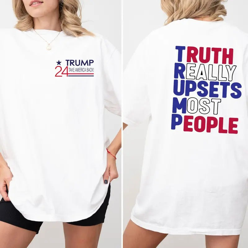 Trump Vance 2024 Donald Election Presidential - Adult & Kids T-Shirts, Sweatshirts & Hoodies apparel design preview 1