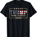 Trump We Won Get Over 2024 President 47th White House - Adult & Kids T-Shirts, Sweatshirts & Hoodies apparel design preview 1