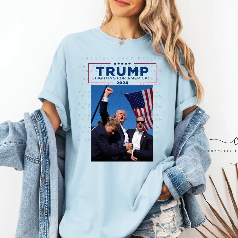 Trump Republican Maga 2024 Election - Adult & Kids T-Shirts, Sweatshirts & Hoodies apparel design preview 1