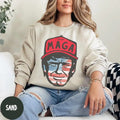 Trump 2024 Maga Husband Wife President Face - Adult & Kids T-Shirts, Sweatshirts & Hoodies apparel design preview 1