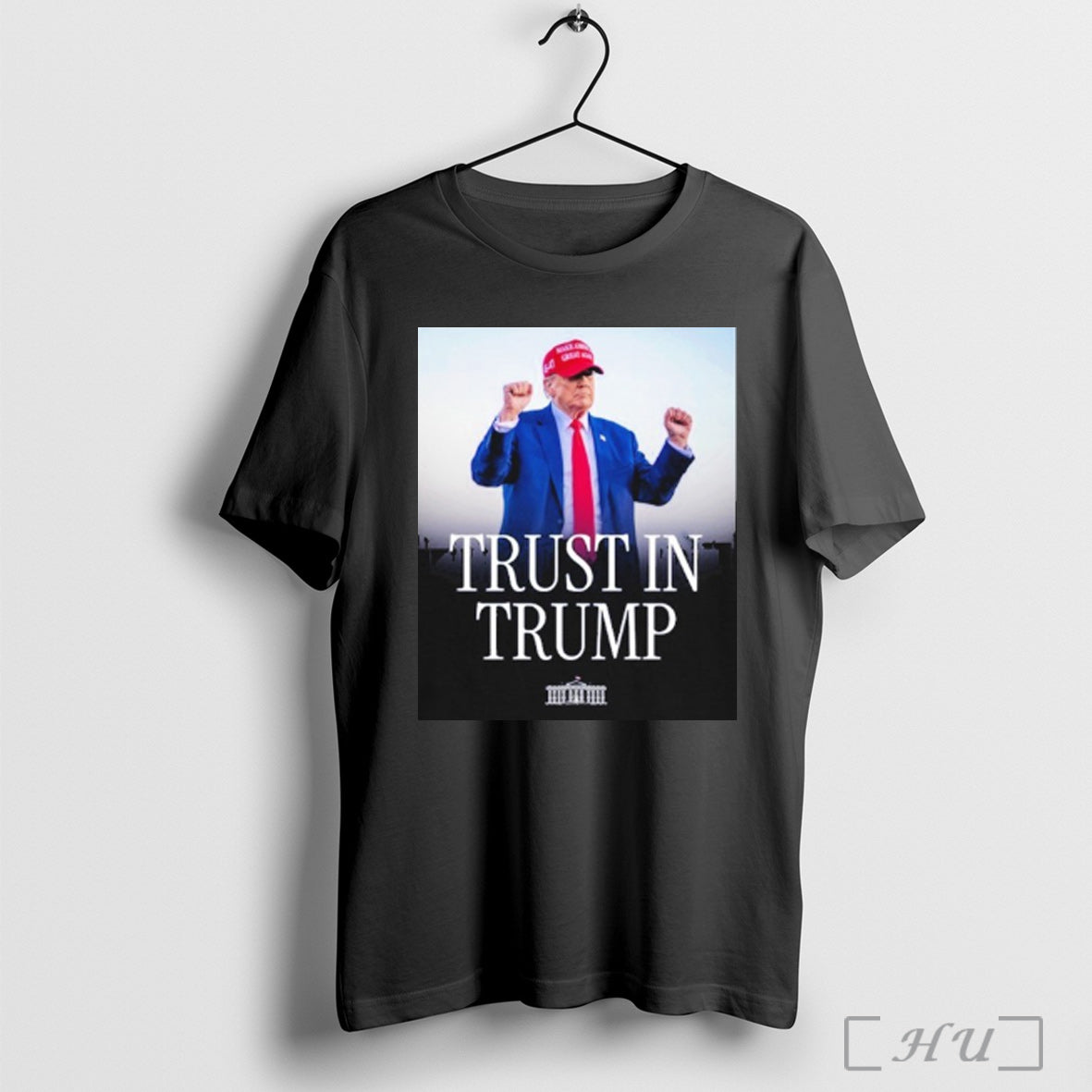 Trust In Trump - Adult & Kids T-Shirts, Sweatshirts & Hoodies apparel design preview 1