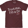 Trust Me I'M Dr Big Tall Red - Adult & Kids T-Shirts, Sweatshirts & Hoodies apparel design preview 1