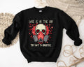 Try Not Breath Valentine Anti Skull Funny Love - Adult & Kids T-Shirts, Sweatshirts & Hoodies apparel design preview 1