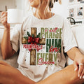 Jesus Cross Retro Lovers Cotton Womenswear Top - Adult & Kids T-Shirts, Sweatshirts & Hoodies apparel design preview 1