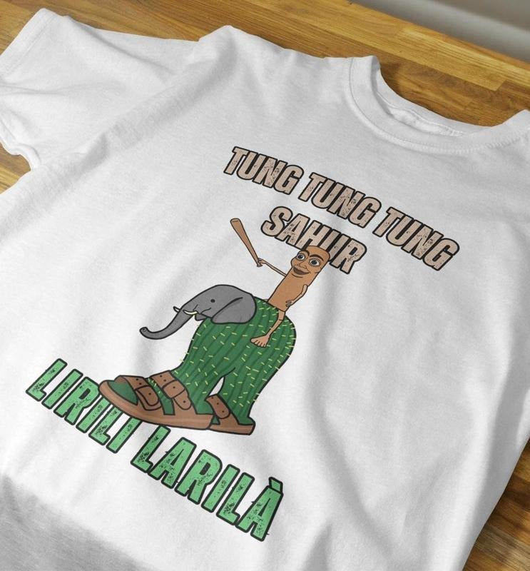 Tung Sahur Italian Brainrot Weird Unhinged Clothes - Adult & Kids T-Shirts, Sweatshirts & Hoodies apparel design preview 1