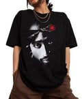 Tupac 2Pac 90s Vintage Bootleg Hip Hop Rapper - Adult & Kids T-Shirts, Sweatshirts & Hoodies apparel design preview 1