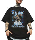 Tupac Life Goes Vintage Shakur 2Pac 90s Bootleg Hip - Adult & Kids T-Shirts, Sweatshirts & Hoodies apparel design preview 1
