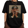 Tupac Shakur Vintage 2Pac 90s Bootleg Rapper Hip Hop - Adult & Kids T-Shirts, Sweatshirts & Hoodies apparel design preview 1