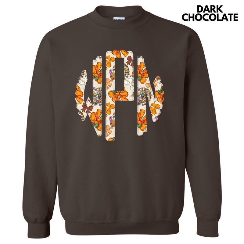 Turkey Disco Monogram 'NLB' - Adult & Kids T-Shirts, Sweatshirts & Hoodies apparel design preview 1