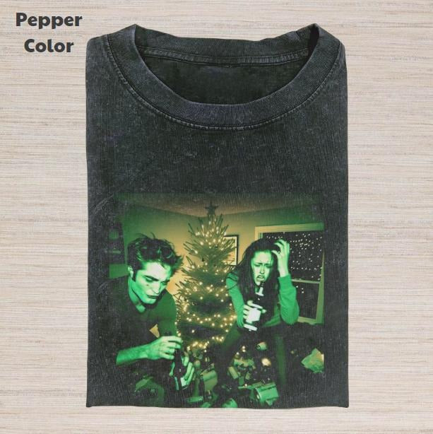 Twilight Vintage Edward Cullen Bella Swan Drink - Adult & Kids T-Shirts, Sweatshirts & Hoodies apparel design preview 1