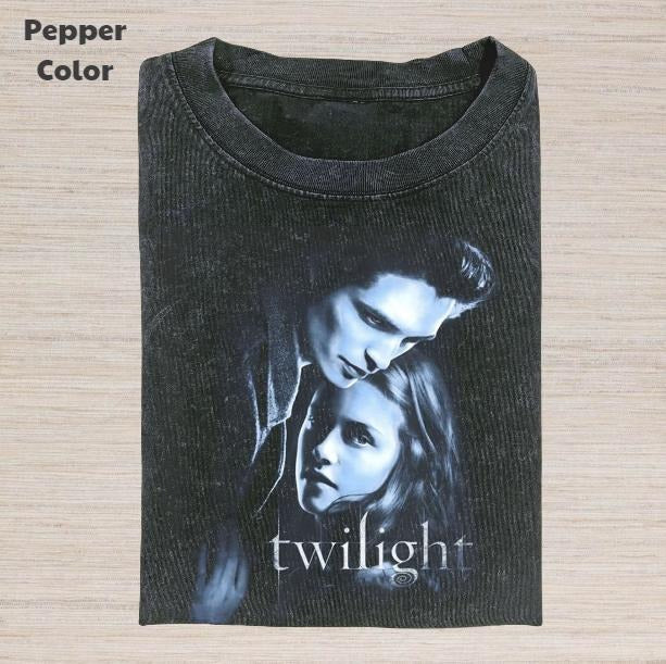 Twilight Vintage Edward Cullen Bella Swan Movies Meme - Adult & Kids T-Shirts, Sweatshirts & Hoodies apparel design preview 1