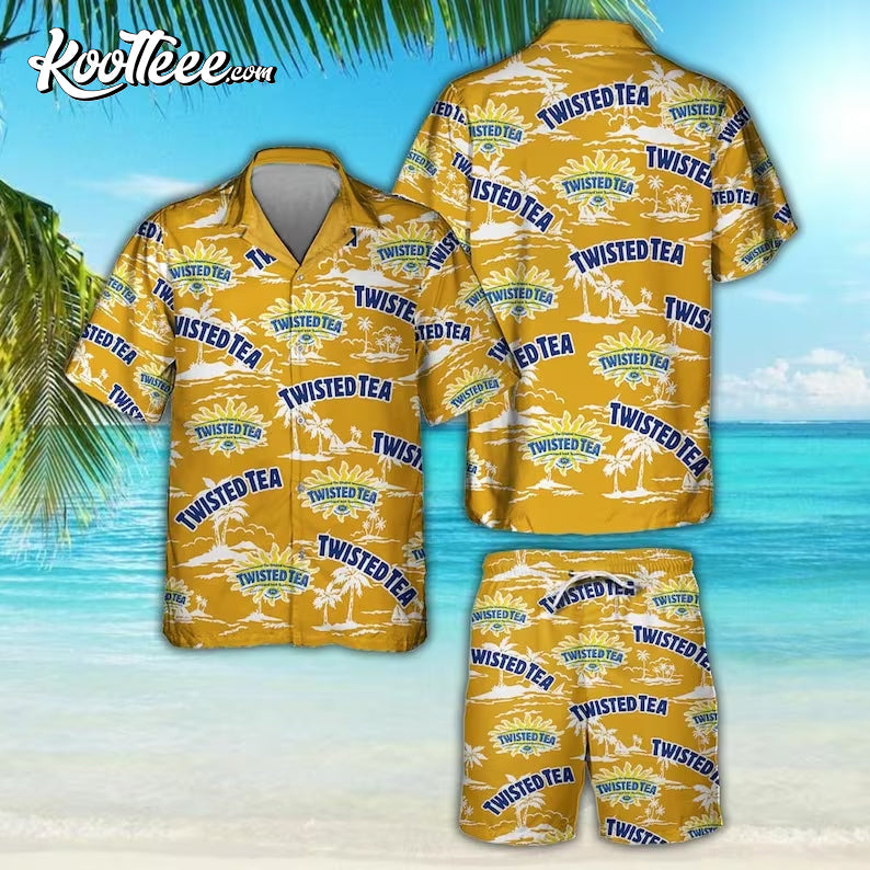 Twisted Tea Hawaiian And Shorts - Adult & Kids T-Shirts, Sweatshirts & Hoodies apparel design preview 1