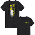 Twisted Tea Logo Flag Funny Two Sides Cotton - Adult & Kids T-Shirts, Sweatshirts & Hoodies apparel design preview 1