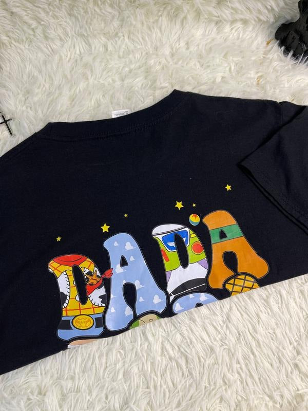 Two Sided Dad Retro Life Father Cotton Top Everyday - Adult & Kids T-Shirts, Sweatshirts & Hoodies apparel design preview 1