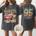 Two Sided Cars McQueen Radiator Spring Land Family - Adult & Kids T-Shirts, Sweatshirts & Hoodies apparel design preview 1