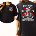 Two Sided Custom Gen X I Am 18 Years Experience Proud - Adult & Kids T-Shirts, Sweatshirts & Hoodies apparel design preview 1