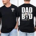 Two Sided Dad Bob Powered Modelo Doodlebob Papa Funny - Adult & Kids T-Shirts, Sweatshirts & Hoodies apparel design preview 1