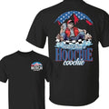 Two Sided Hotter Than Hoochie Trump Busch Light Funny - Adult & Kids T-Shirts, Sweatshirts & Hoodies apparel design preview 1