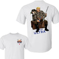Two Sided Hunter Trump Michelob Ultra Camo Hunting - Adult & Kids T-Shirts, Sweatshirts & Hoodies apparel design preview 1