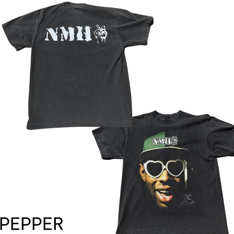 Tyler Print Short Sleeve Creator Printed Cotton - Adult & Kids T-Shirts, Sweatshirts & Hoodies apparel design preview 1