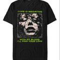 Type O Negative My Blood Black Cotton Fabric - Adult & Kids T-Shirts, Sweatshirts & Hoodies apparel design preview 1