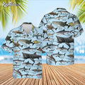 Types Of Sharks Hawaiian - Adult & Kids T-Shirts, Sweatshirts & Hoodies apparel design preview 1