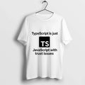 Typescript Is Just Javascript With Trust Issues - Adult & Kids T-Shirts, Sweatshirts & Hoodies apparel design preview 1