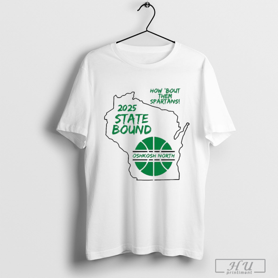 Tyrese Haliburton 2025 State Bound Oshkosh North How - Adult & Kids T-Shirts, Sweatshirts & Hoodies apparel design preview 1
