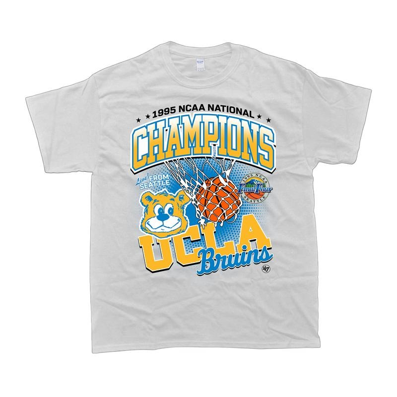 UCLA Bruins 1995 National Champions Classic Fit 100% - Adult & Kids T-Shirts, Sweatshirts & Hoodies apparel design preview 1