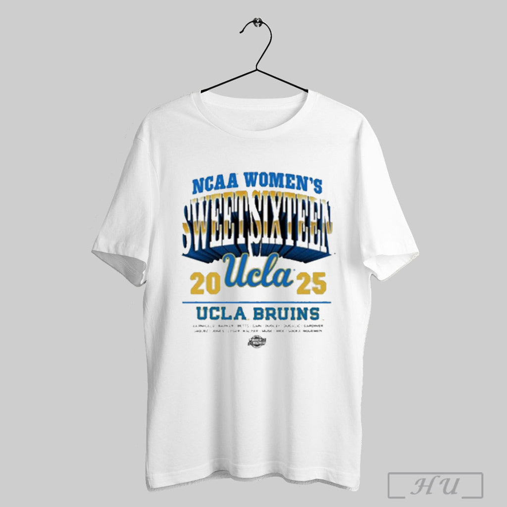 Ucla Bruins Ncaa Womens Sweet Sixteen Streetwear 2025 - Adult & Kids T-Shirts, Sweatshirts & Hoodies apparel design preview 1
