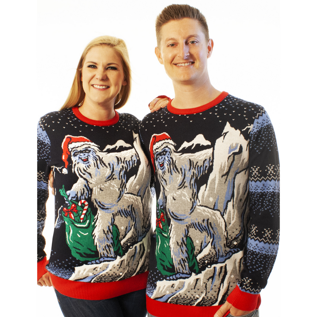 Yeti Santa | For Men & Women | Unisex Sizing Ugly Christmas Sweater - Holiday Gift product image
