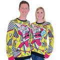 Retro Santa | For Men & Women | Unisex Sizing Ugly Christmas Sweater - Holiday Gift product image