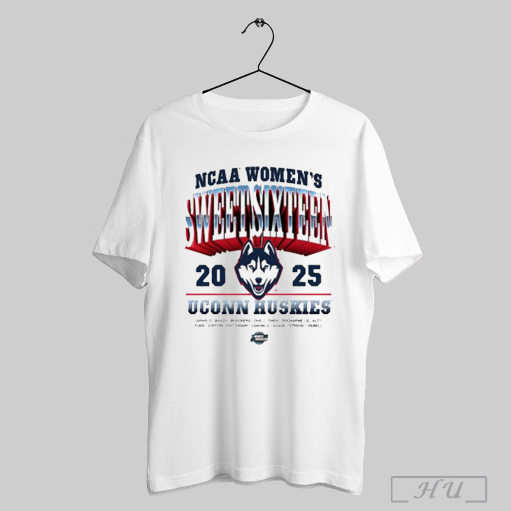 Uconn Huskies Ncaa Womens Sweet Sixteen Streetwear - Adult & Kids T-Shirts, Sweatshirts & Hoodies apparel design preview 1