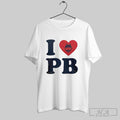 Uconn Huskies Paige Bueckers I Love Pb - Adult & Kids T-Shirts, Sweatshirts & Hoodies apparel design preview 1