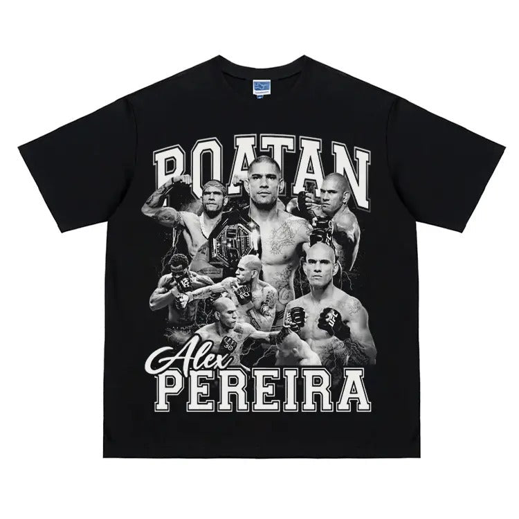 UFC "Alex Pereira" Heavyweight Vintage 100% Cotton - Adult & Kids T-Shirts, Sweatshirts & Hoodies apparel design preview 1