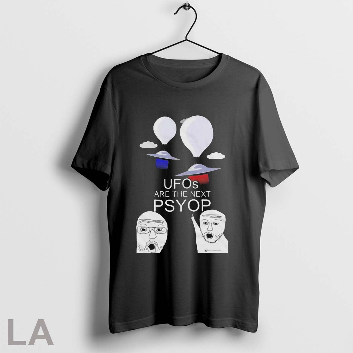 Ufos Are The Next Psyop - Adult & Kids T-Shirts, Sweatshirts & Hoodies apparel design preview 1